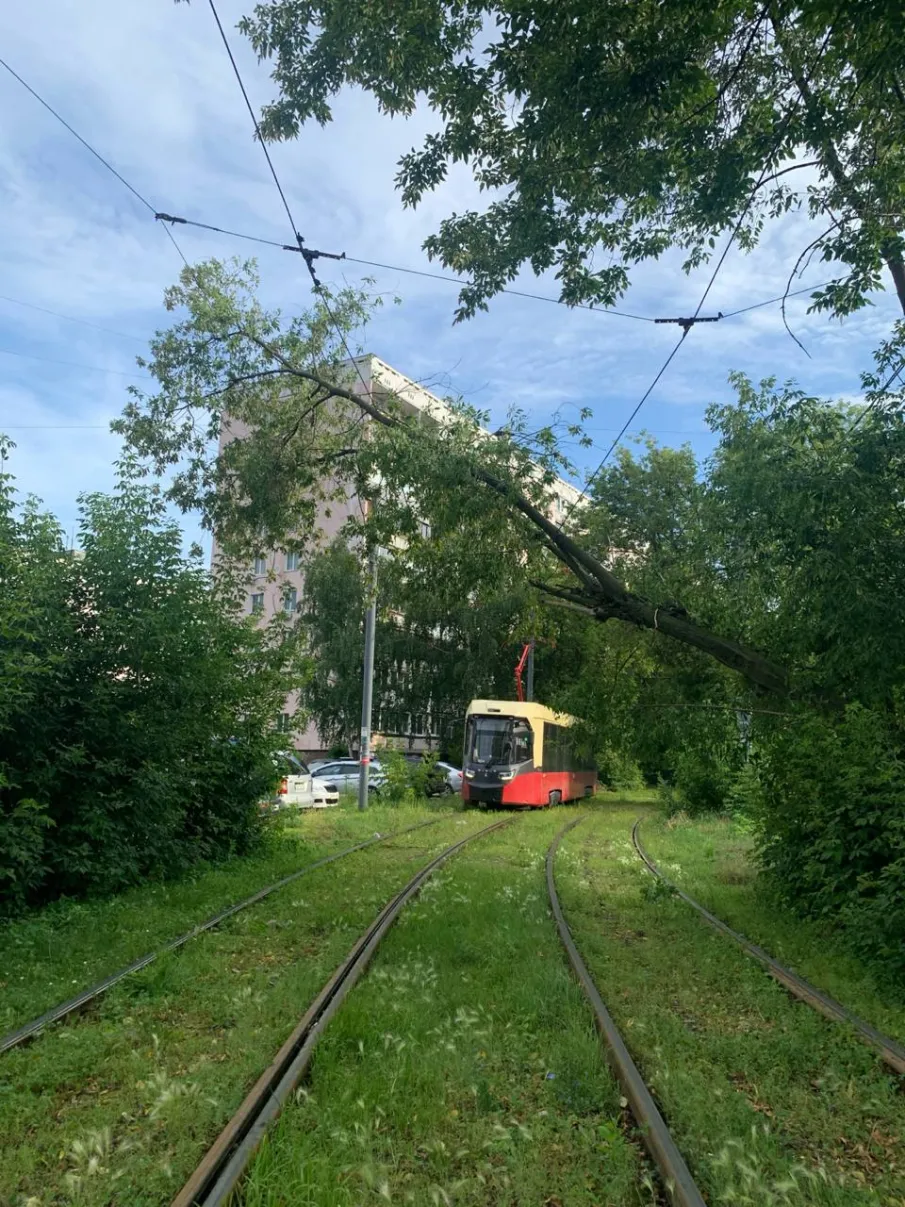 Неблагоприятные погодные условия стали причиной перебоев в трамвайном движении Нижнего Новгорода